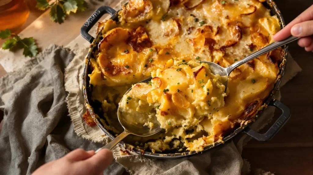 Marre des quiches ? Testez ce clafoutis pommes de terre-thon : un plat fondant, prêt en 5 minutes