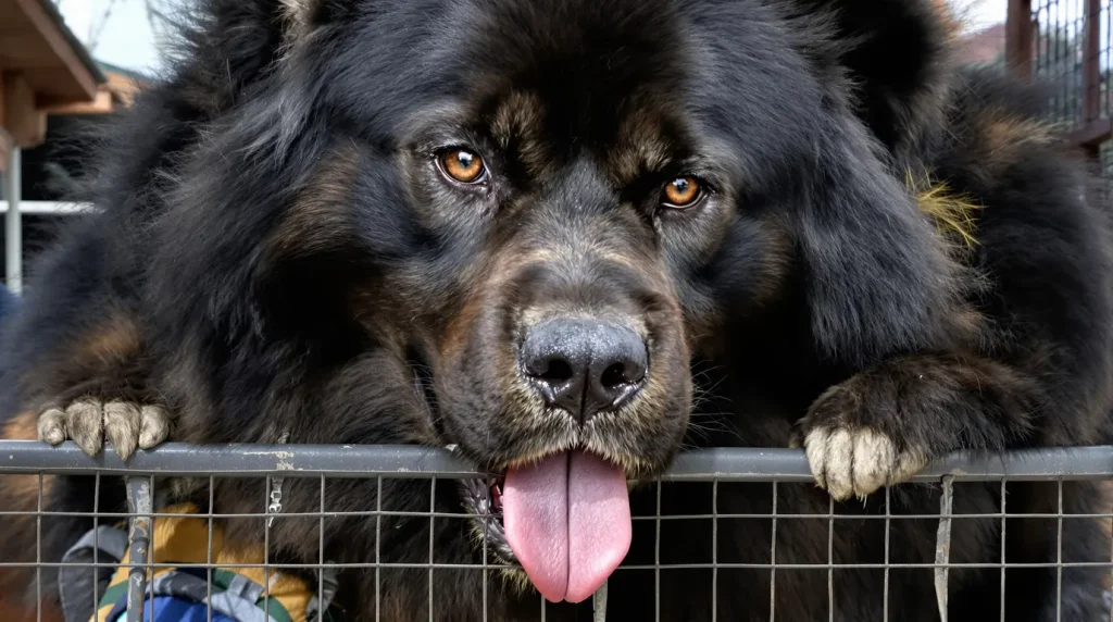 Salon de l'Agriculture : un Dogue du Tibet mayennais "champion de France" présent au Concours général agricole